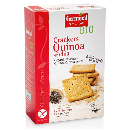 Germinal Gluténmentes bio  Quinoás+chiás kréker 150g