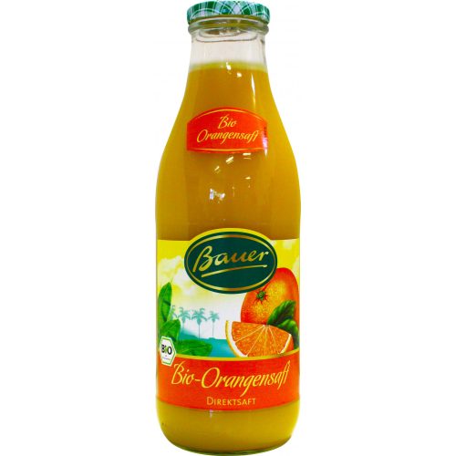 Bauer Bio narancslé 100% 0,98l